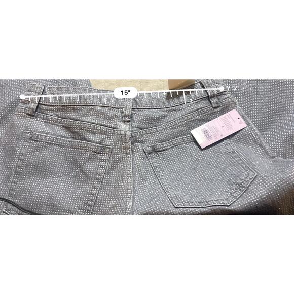 Wild Fable Mid-Rise 90's Relaxed Straight Jeans Sparkle Dark Gray Size 6 - Picture 6 of 6